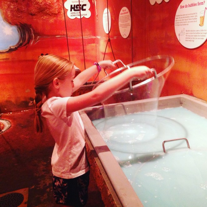 Bubble cave at Customs House Museum