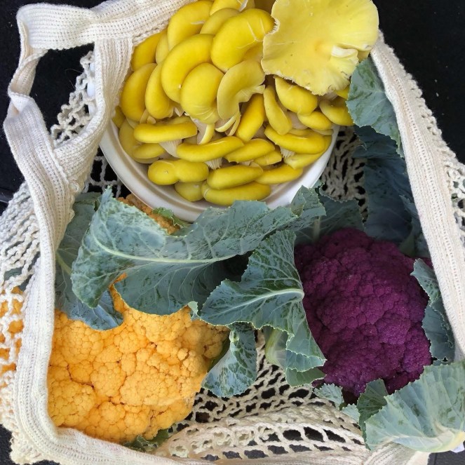 produce purchased at Downtown Market